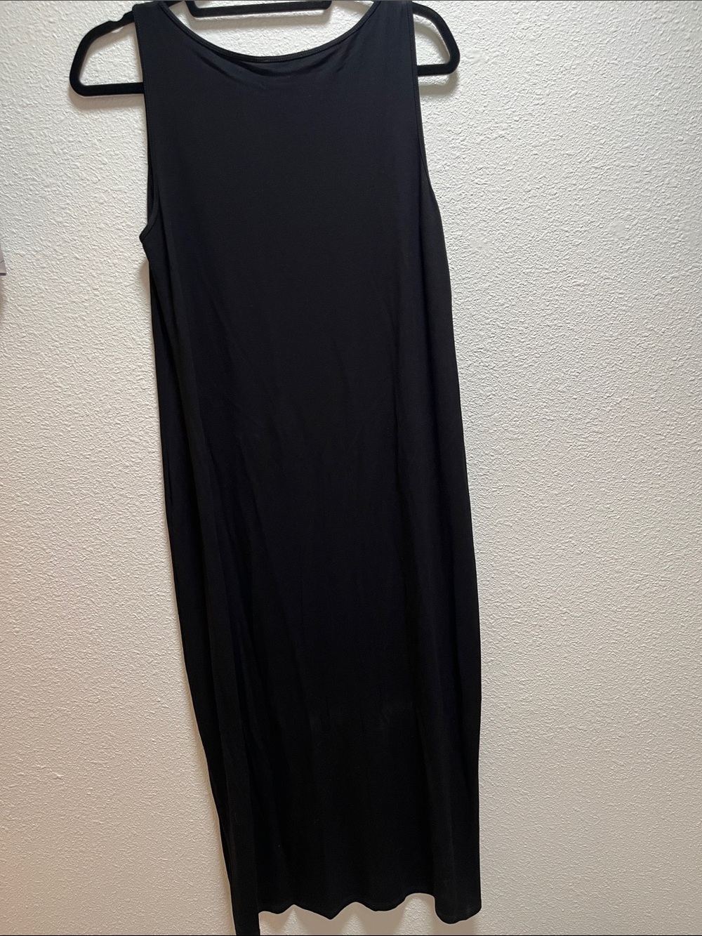 Eileen Fisher Black Sleeveless Maxi Dress - Picture 5 of 5